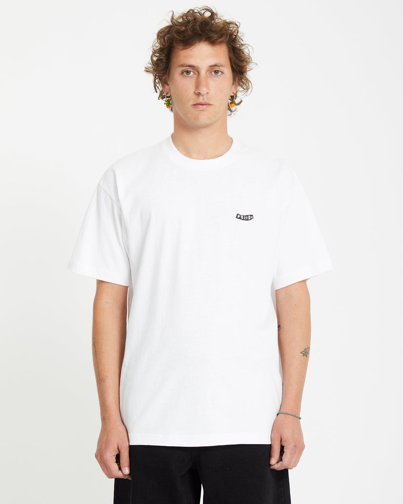 Camiseta Pistol Stone - White