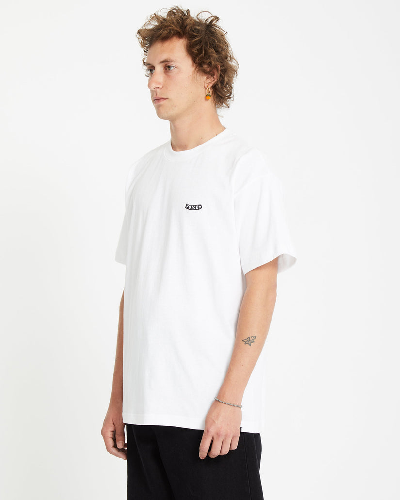 Camiseta Pistol Stone - White