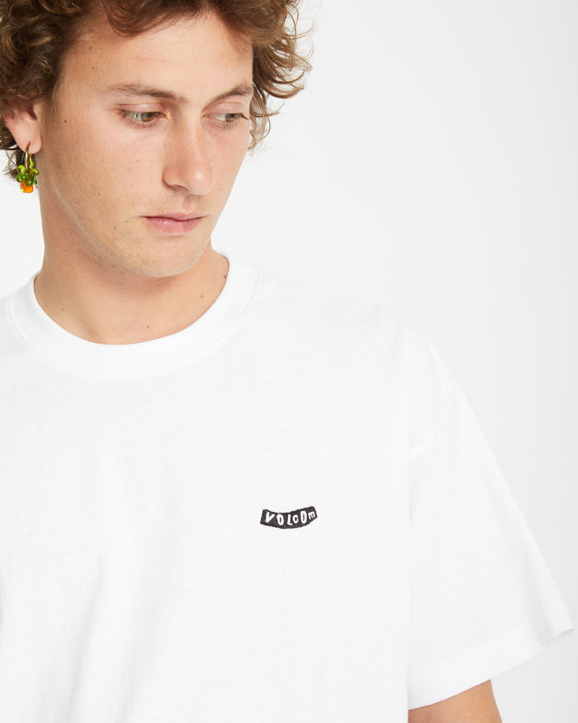 Camiseta Pistol Stone - White