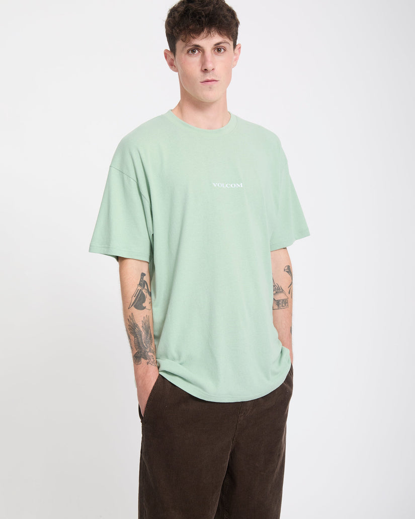 Camiseta Volcom Stone - Ice Green