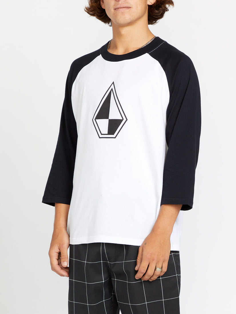 SCHROFF X VOLCOM 3/4 RAGLAN (A4322405_WHT) [8]