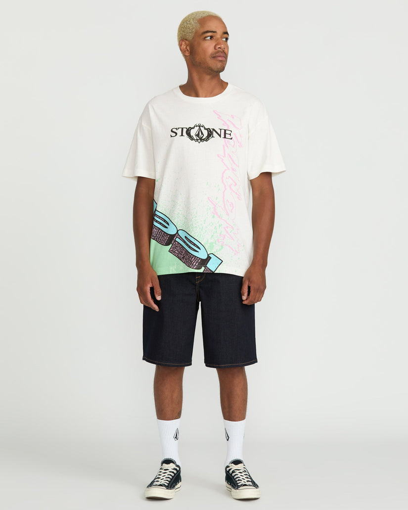 Camiseta Heavy Tubes - Off White
