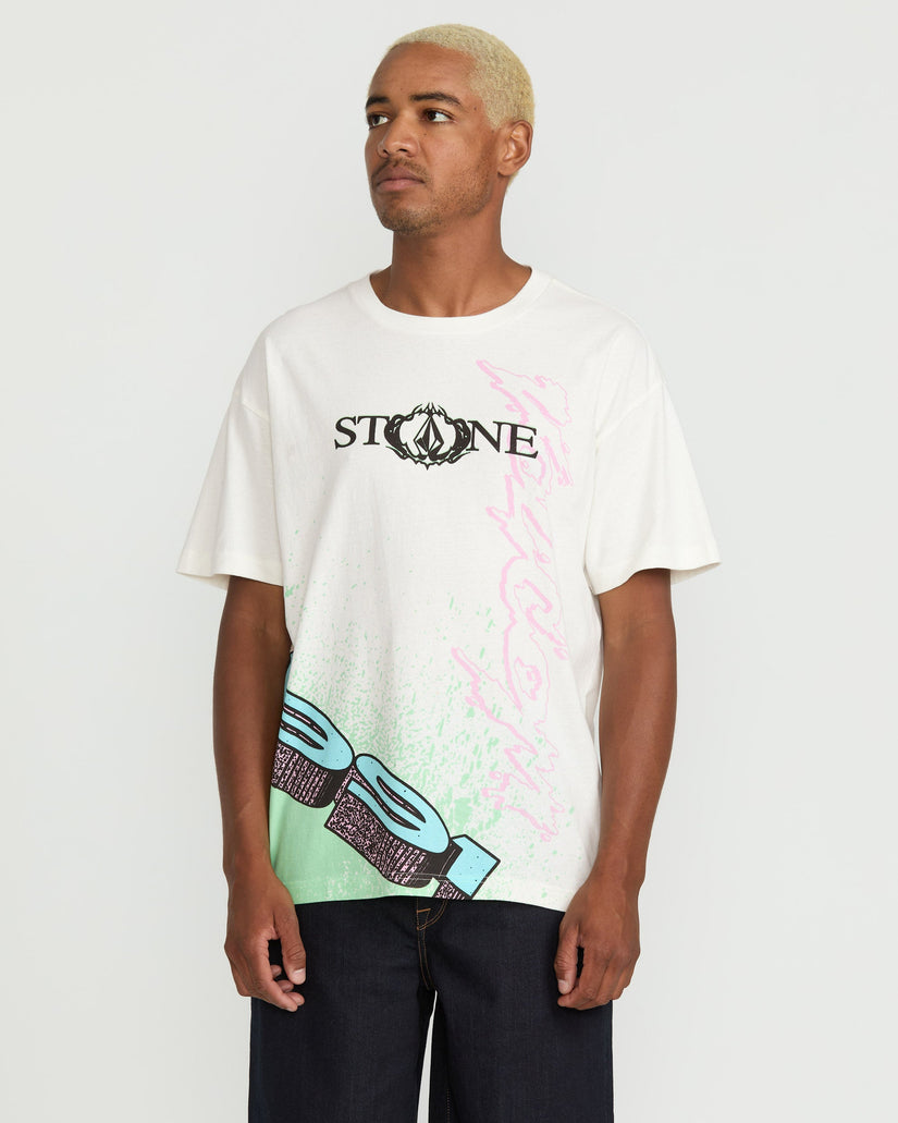 Camiseta Heavy Tubes - Off White