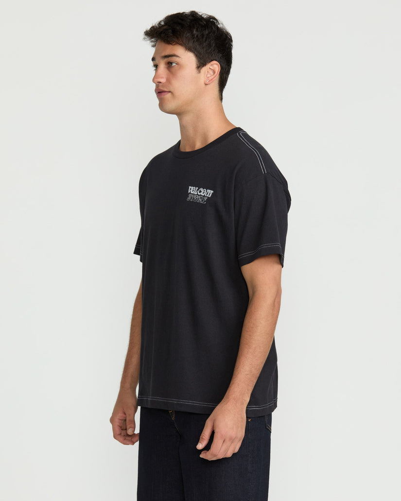 Camiseta Timewave - Antique Black