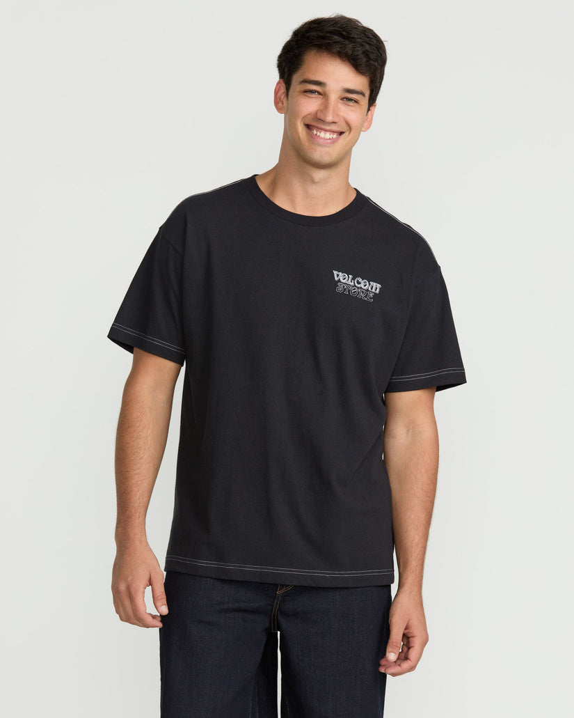 Camiseta Timewave - Antique Black