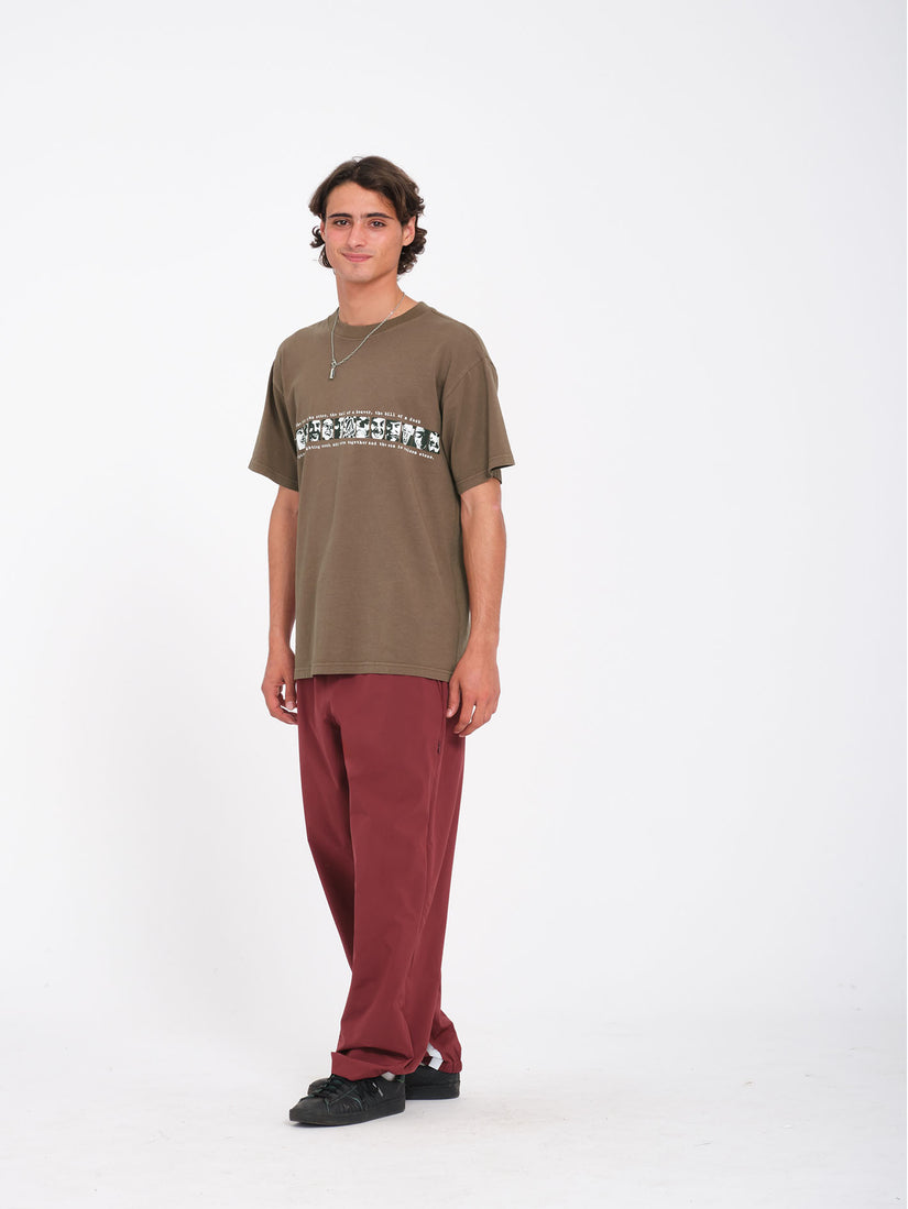 Camiseta Skate Vitals Remy - Dark Earth