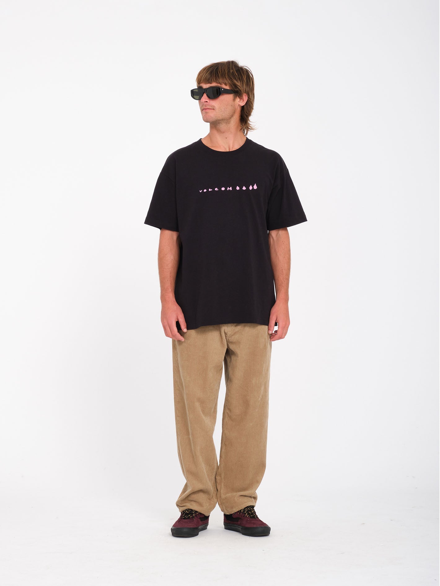 Camiseta Arthur Dino - Black - Hombre - Volcom España