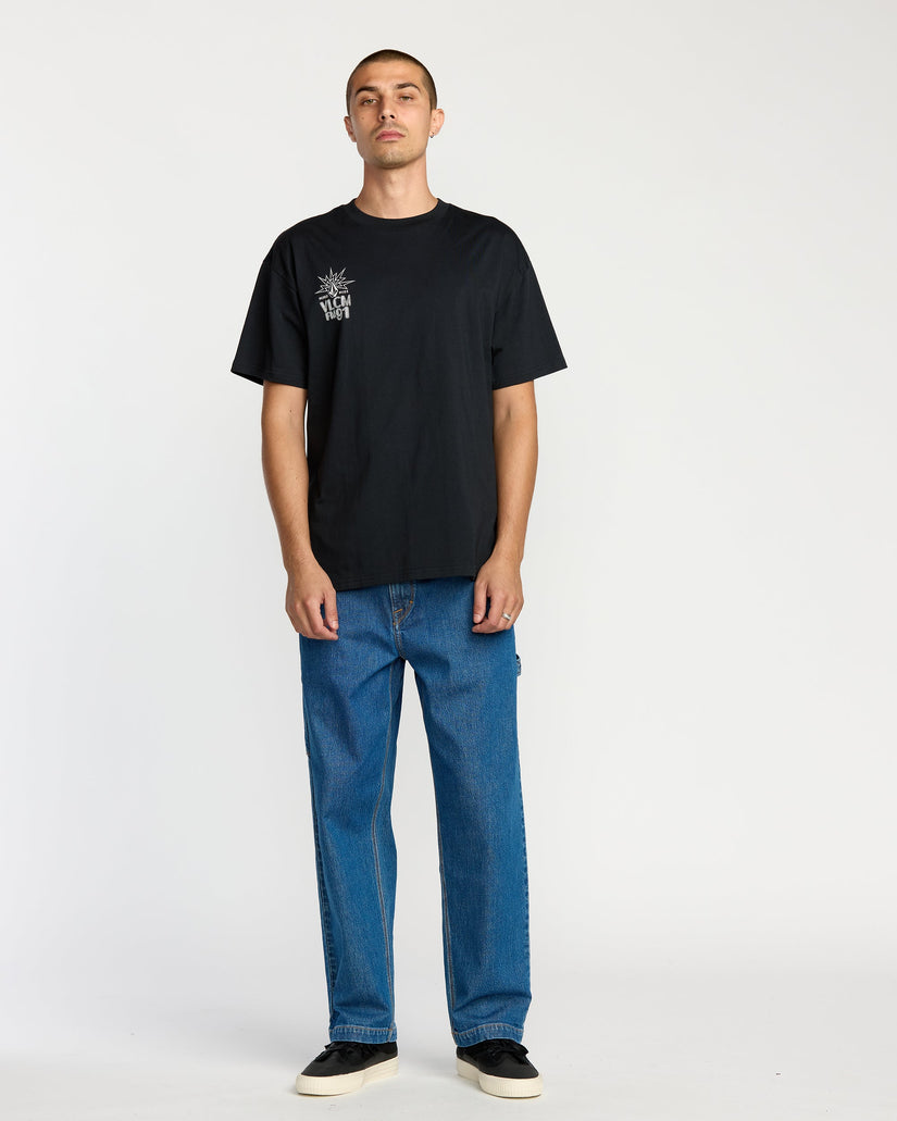 Camiseta Tune In - Antique Black