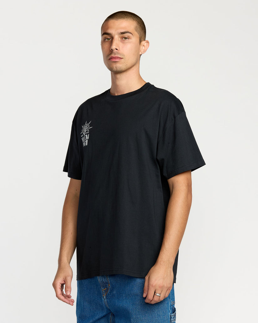 Camiseta Tune In - Antique Black