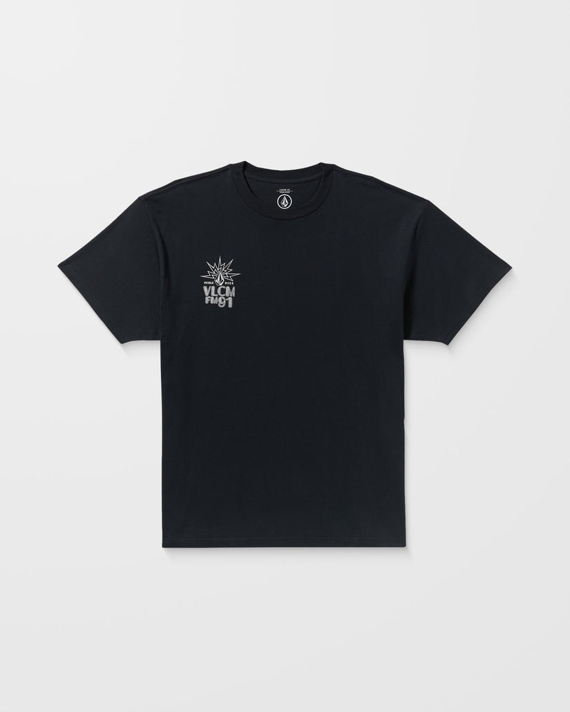 Camiseta Tune In - Antique Black