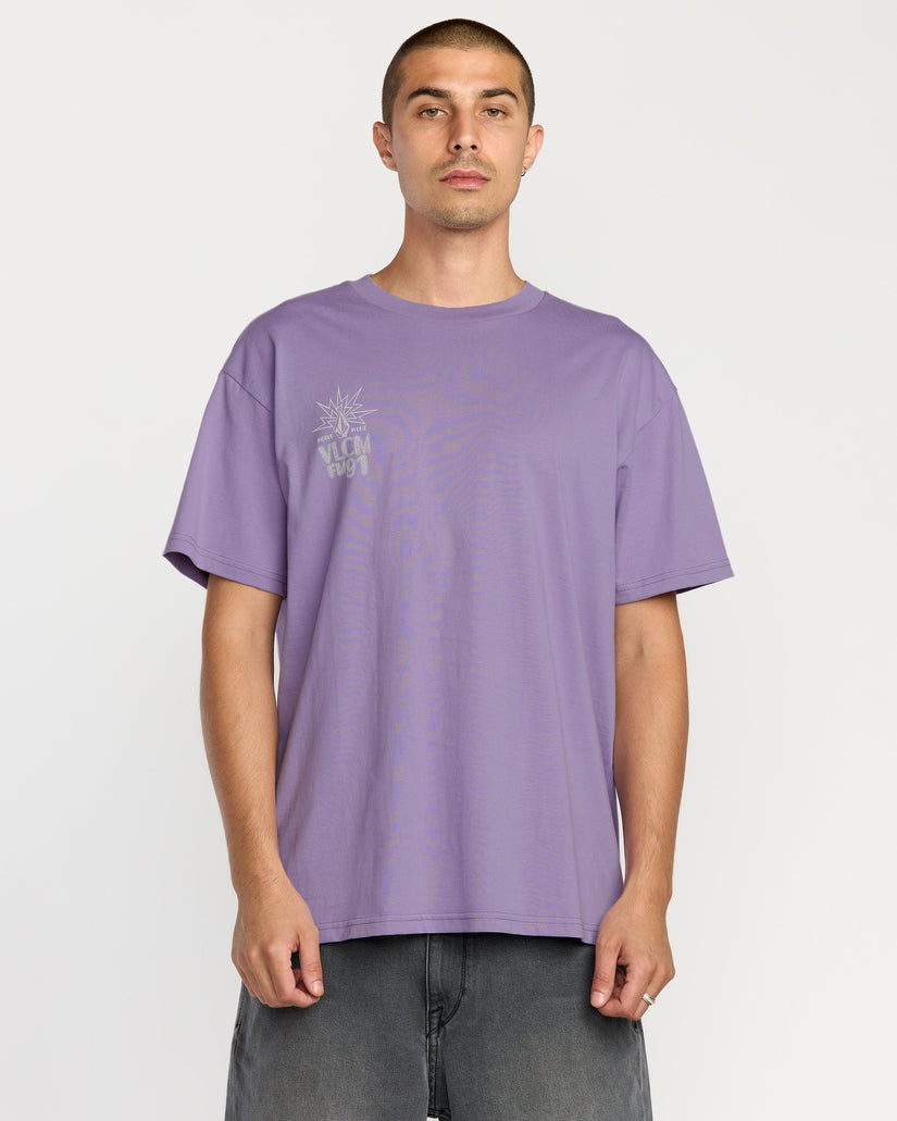 Camiseta Tune In - Purple Ash