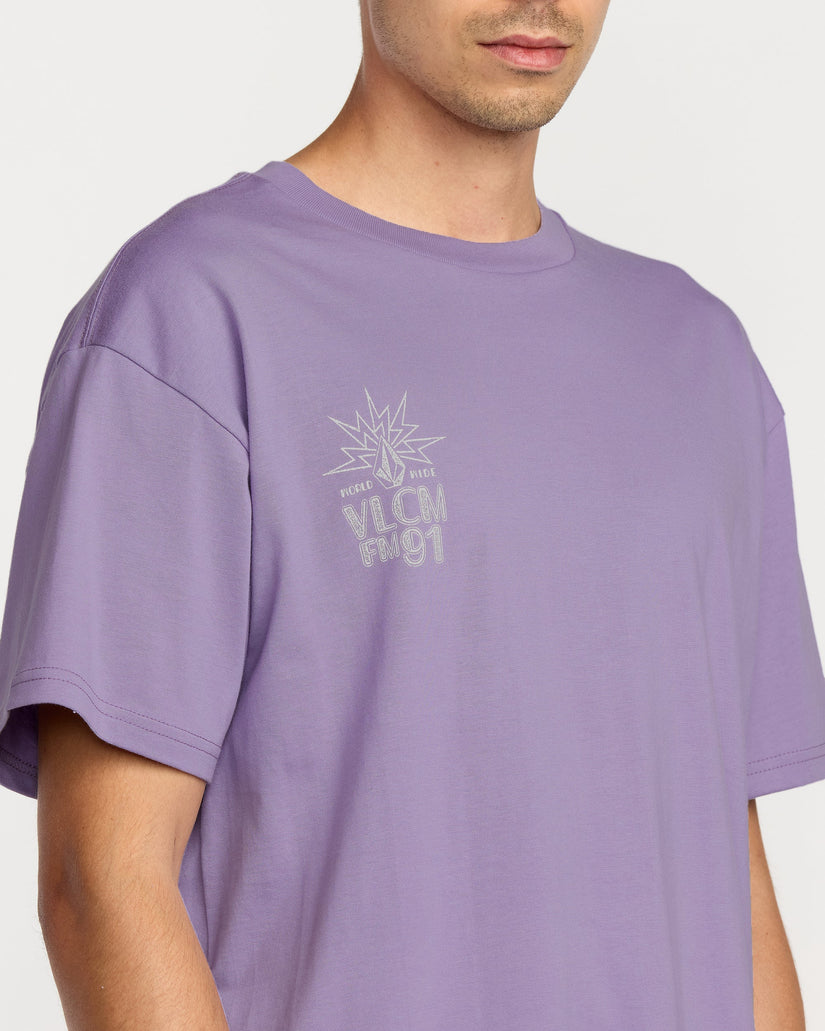 Camiseta Tune In - Purple Ash