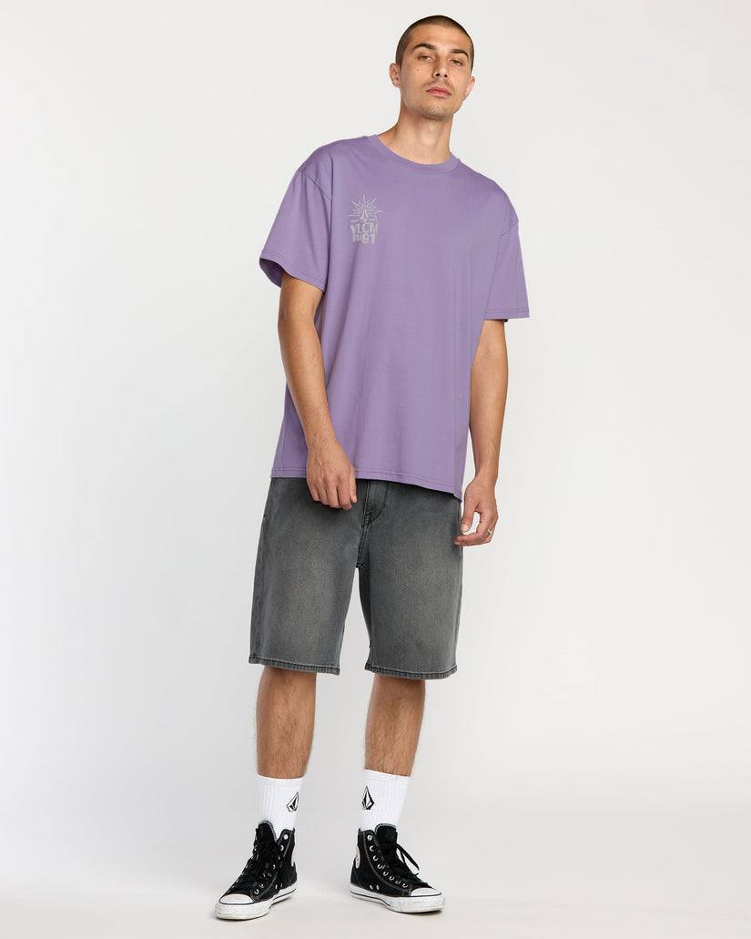 Camiseta Tune In - Purple Ash
