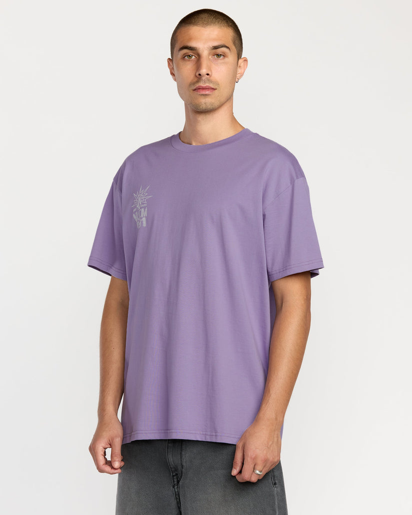 Camiseta Tune In - Purple Ash