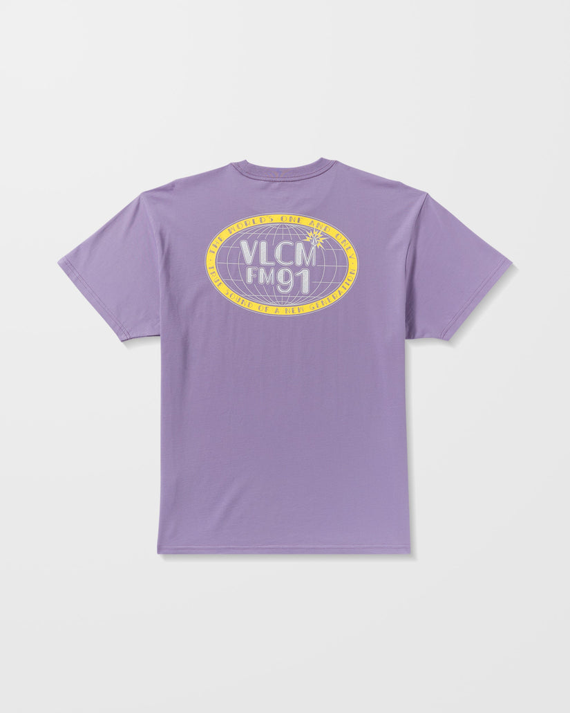 Camiseta Tune In - Purple Ash