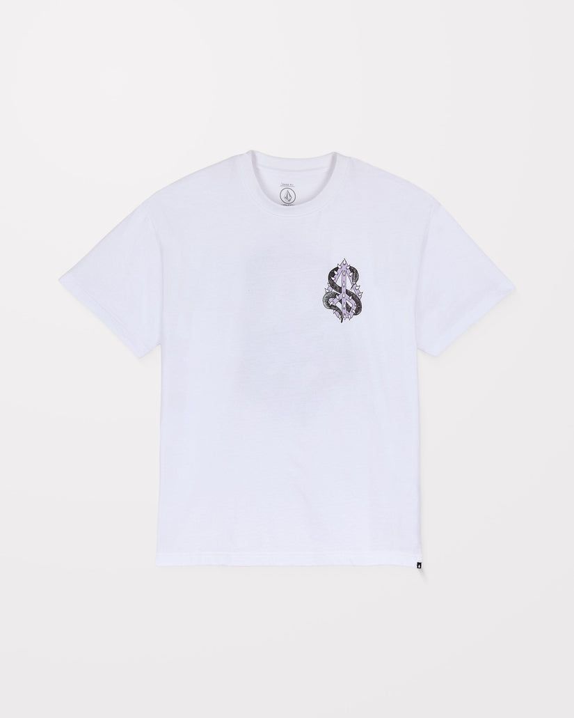Camiseta Snake Peace - White