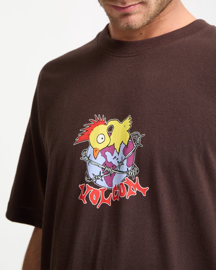 Camiseta New Born - Cacao