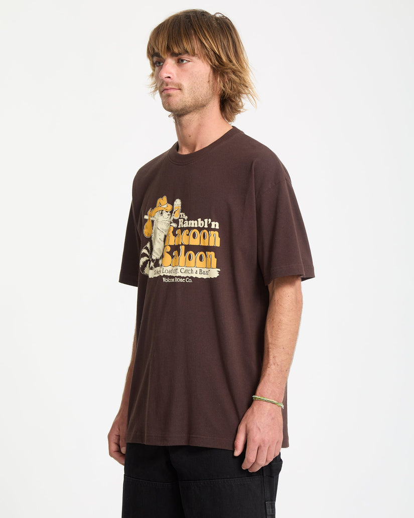Camiseta Racoon - Cacao