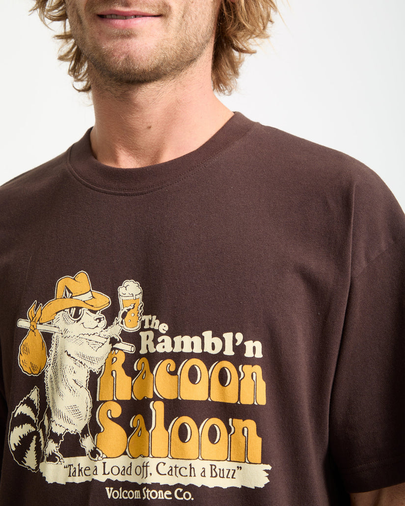 Camiseta Racoon - Cacao