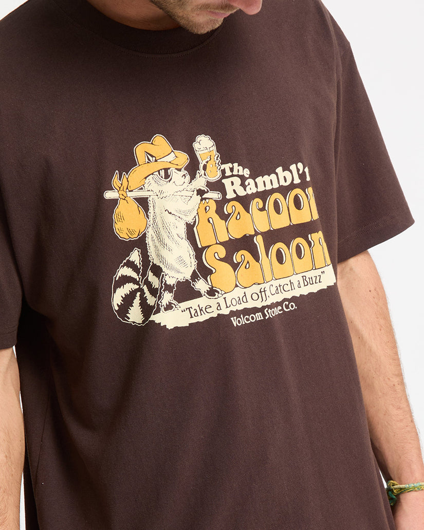 Camiseta Racoon - Cacao