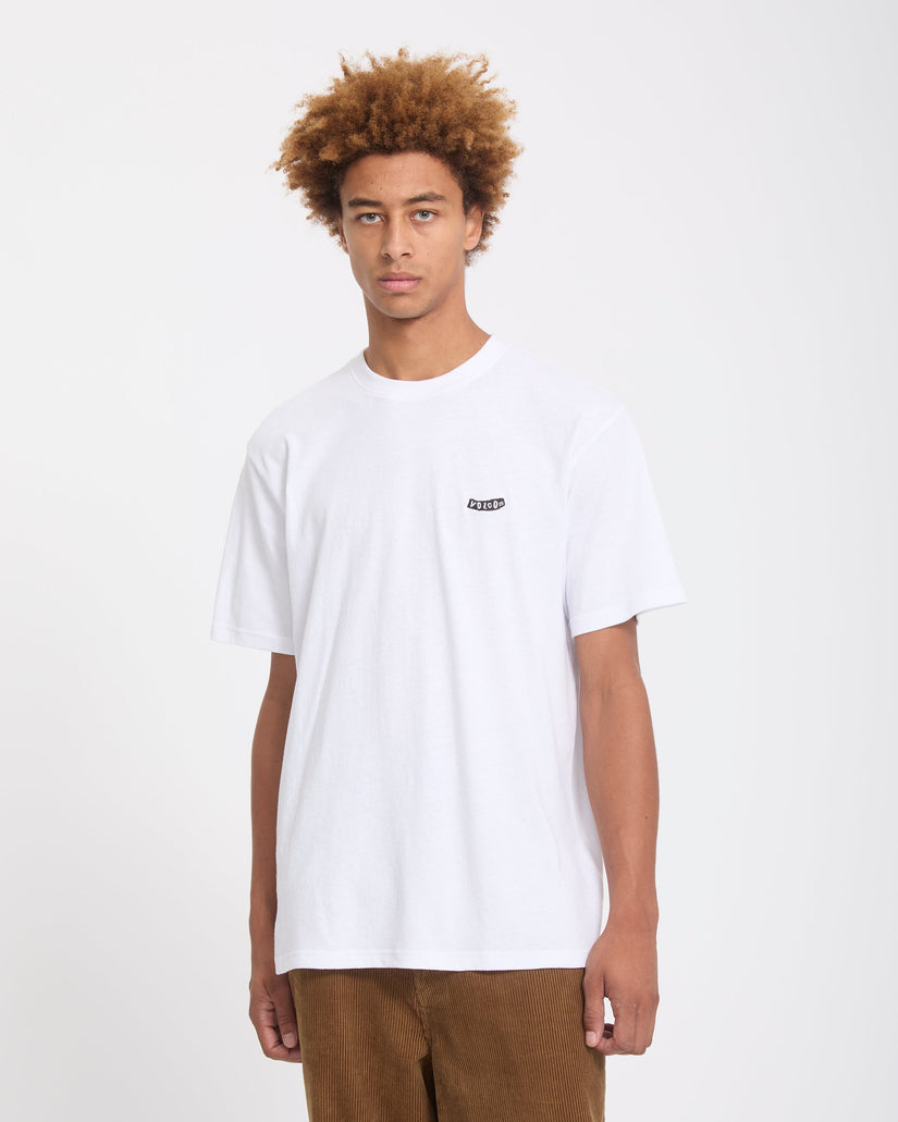 Camiseta Pistol Stone - White