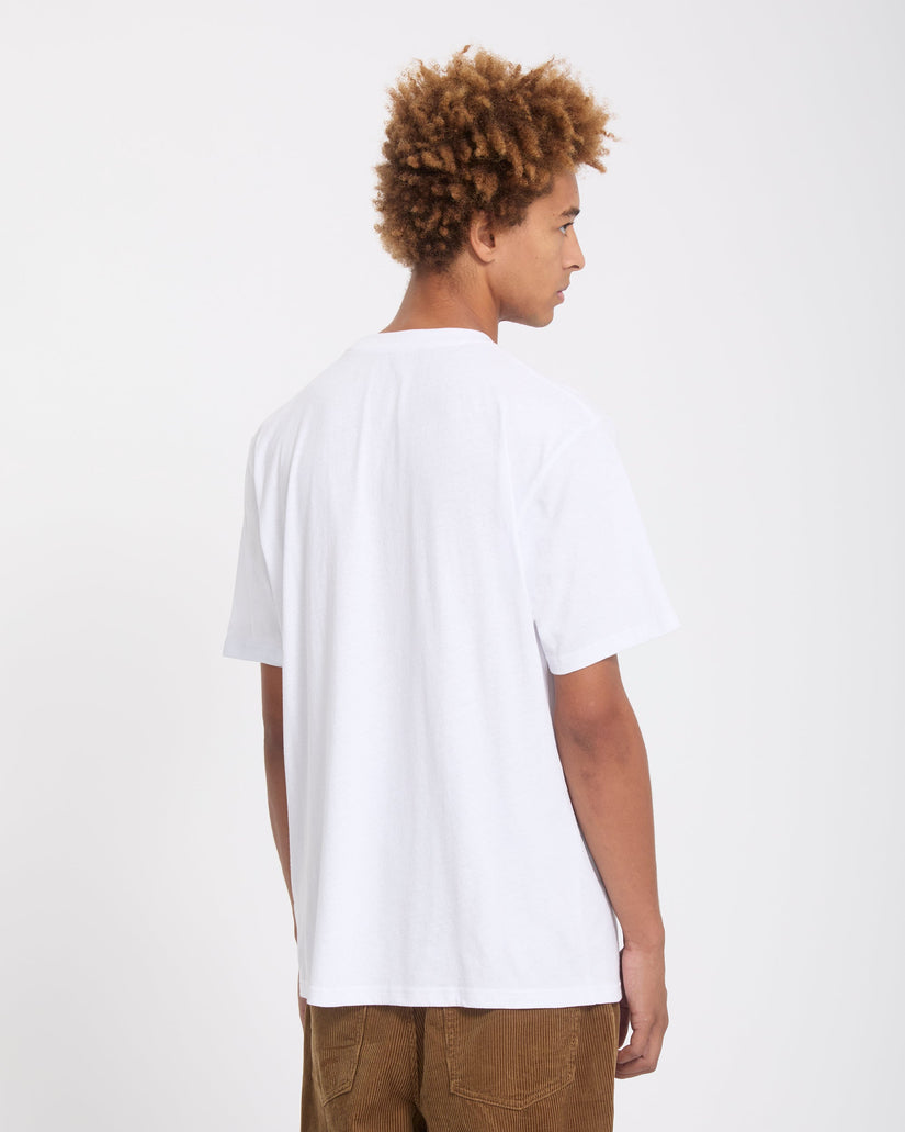 Camiseta Pistol Stone - White
