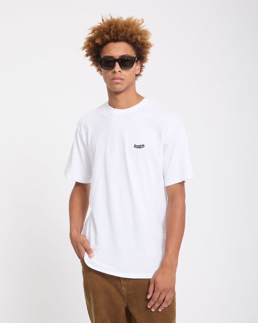 Camiseta Pistol Stone - White