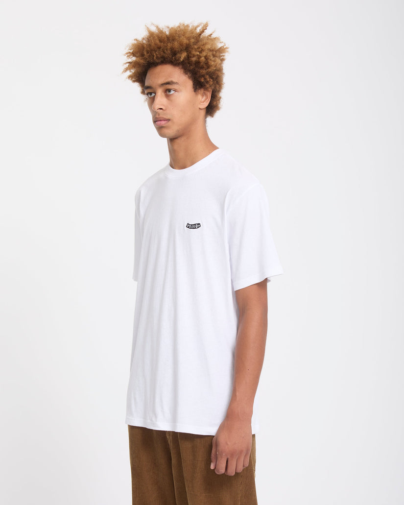 Camiseta Pistol Stone - White