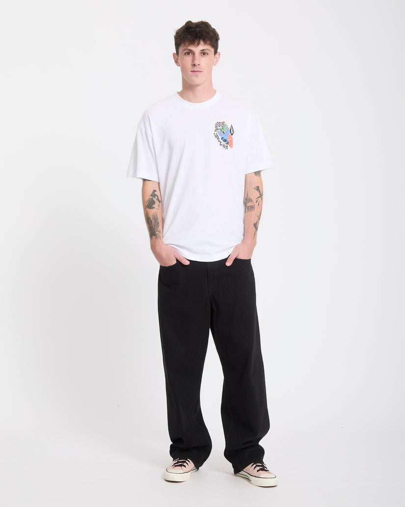 Camiseta Sk8 Break - White