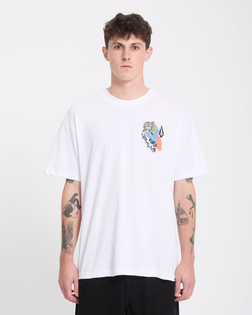 Camiseta Sk8 Break - White