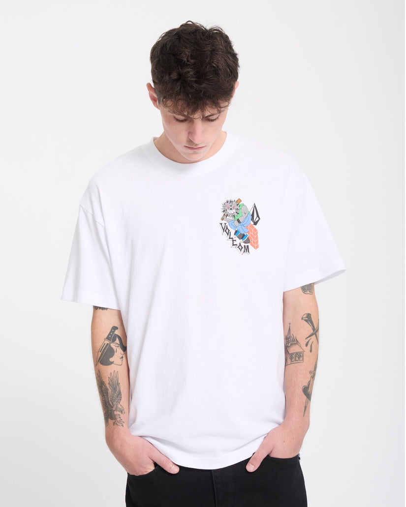 Camiseta Sk8 Break - White