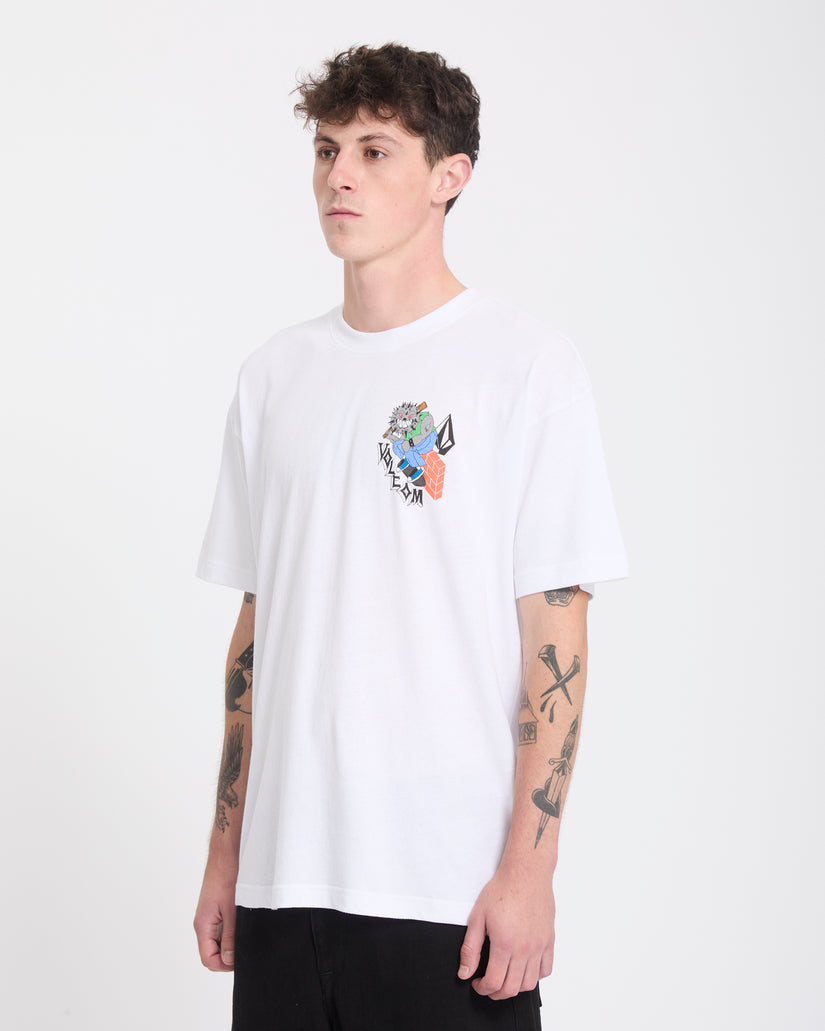 Camiseta Sk8 Break - White