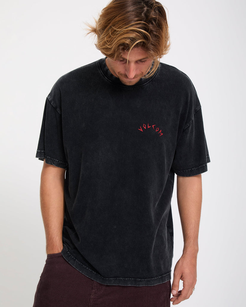 Camiseta Wrong Angel - Light Acid Black