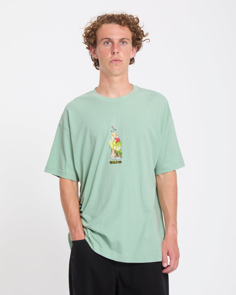 Camiseta Acid Frog - Ice Green