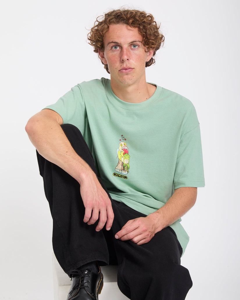 Camiseta Acid Frog - Ice Green