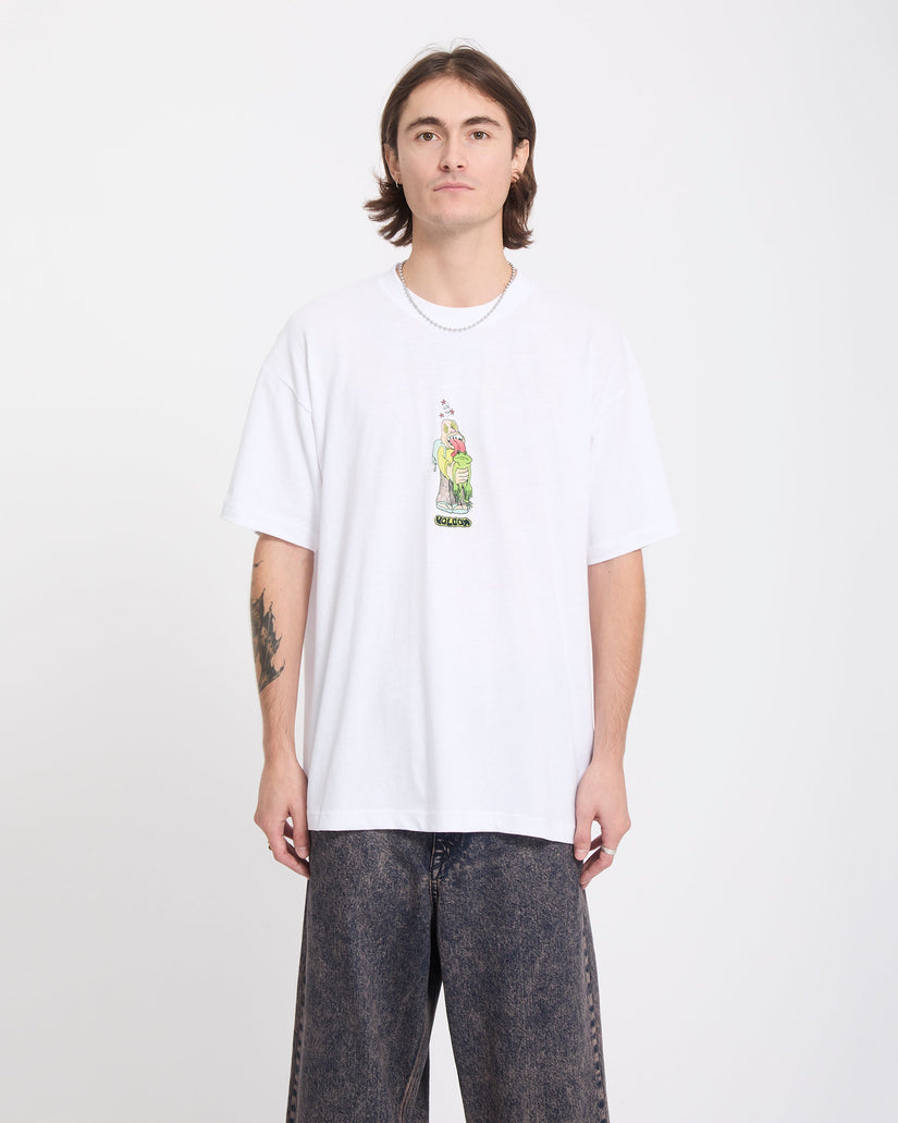 Camiseta Acid Frog - White