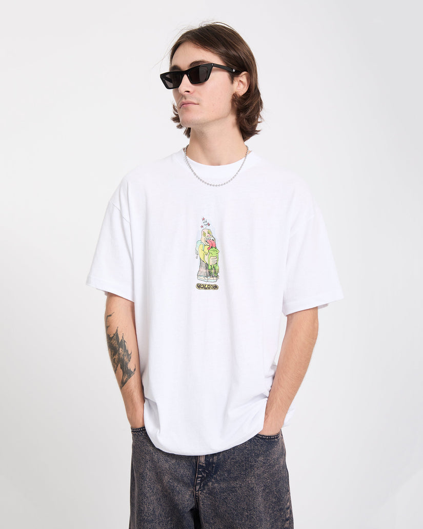 Camiseta Acid Frog - White