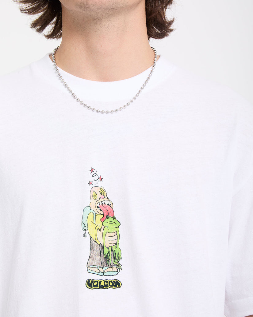 Camiseta Acid Frog - White