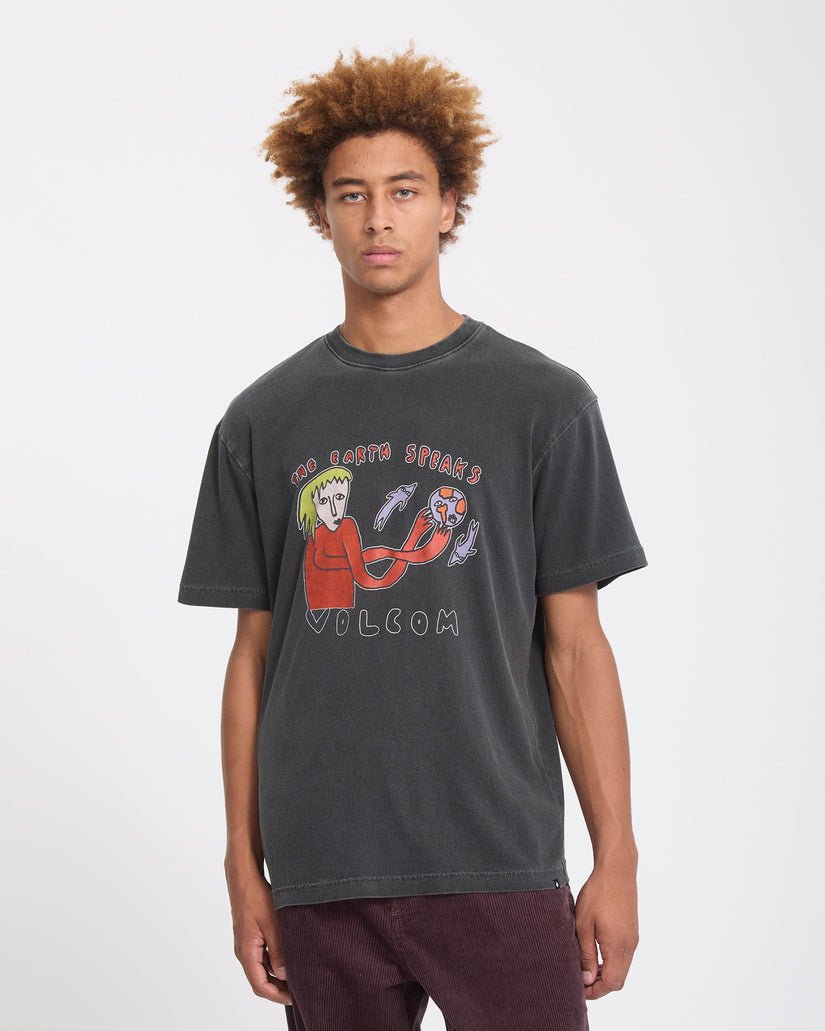 Camiseta Earth Speaks - Black