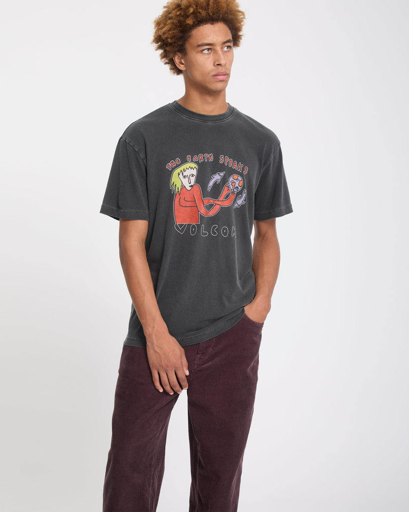 Camiseta Earth Speaks - Black