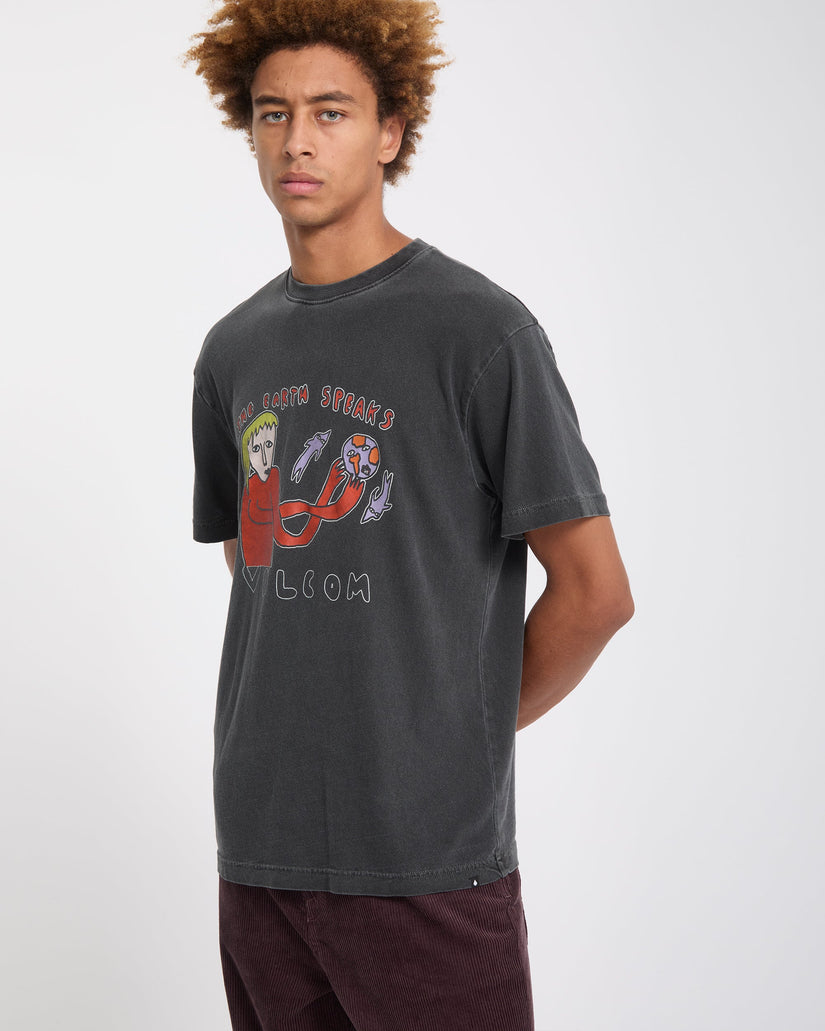 Camiseta Earth Speaks - Black