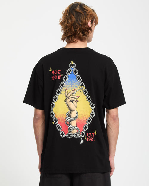 Camiseta Daniel Shepard Unlocked - Black