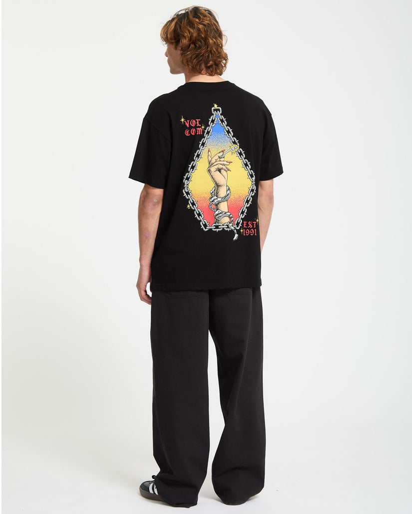 Camiseta Daniel Shepard Unlocked - Black