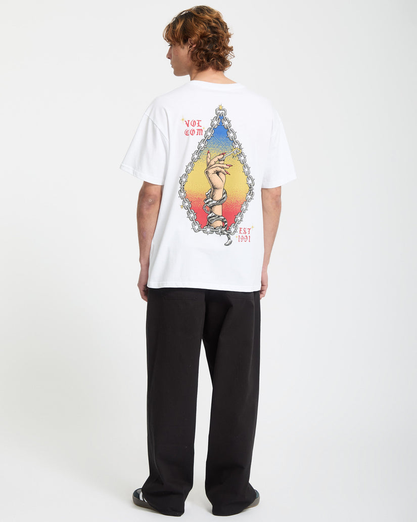 Camiseta Daniel Shepard Unlocked - White