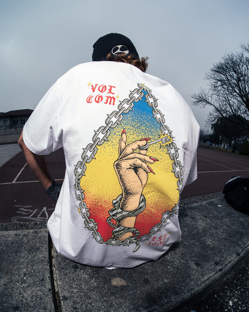 Camiseta Daniel Shepard Unlocked - White