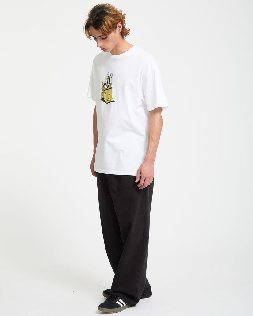 Camiseta Daniel Shepard Walleye - White