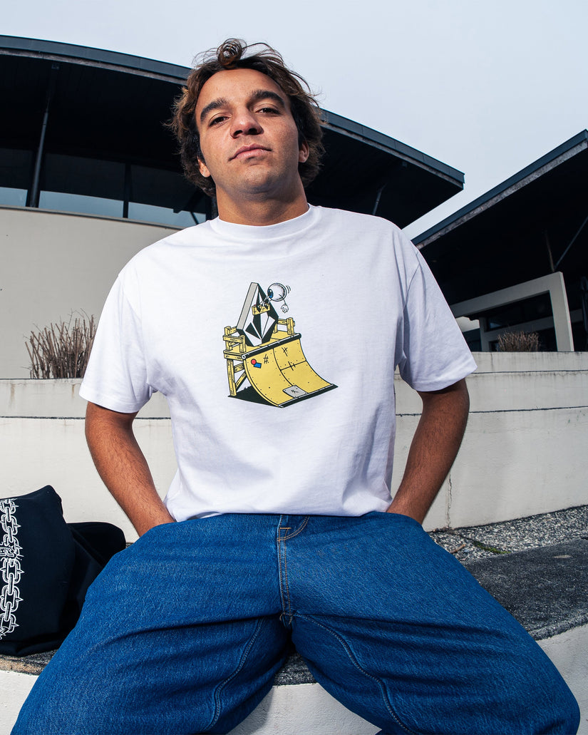 Camiseta Daniel Shepard Walleye - White