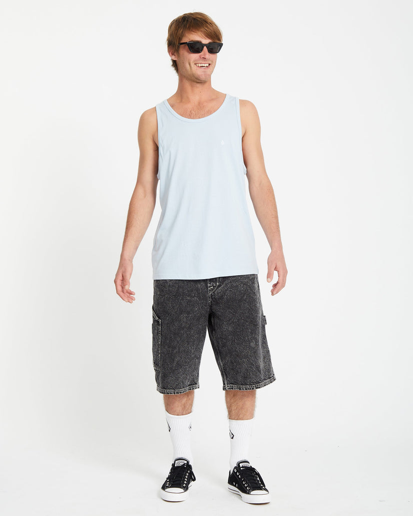 Camiseta sin mangas Stone Blanks - CAROLINA BLUE