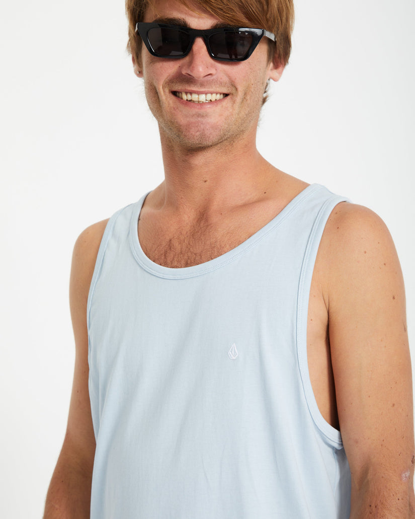 Camiseta sin mangas Stone Blanks - CAROLINA BLUE