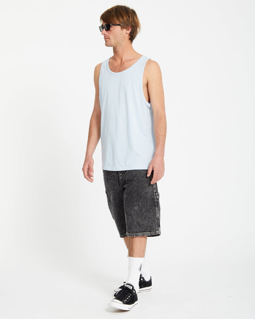 Camiseta sin mangas Stone Blanks - CAROLINA BLUE